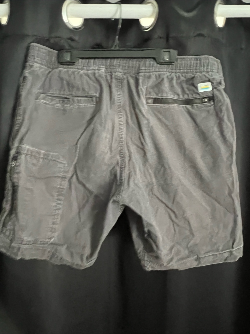 Vuori Men's DuraTerra Ripstop Shorts Charcoal Grey Gray Size Medium - Picture 2 of 5